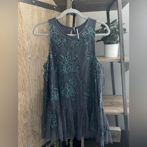 NWOT Athropologie Beaded Blouse SIZE M